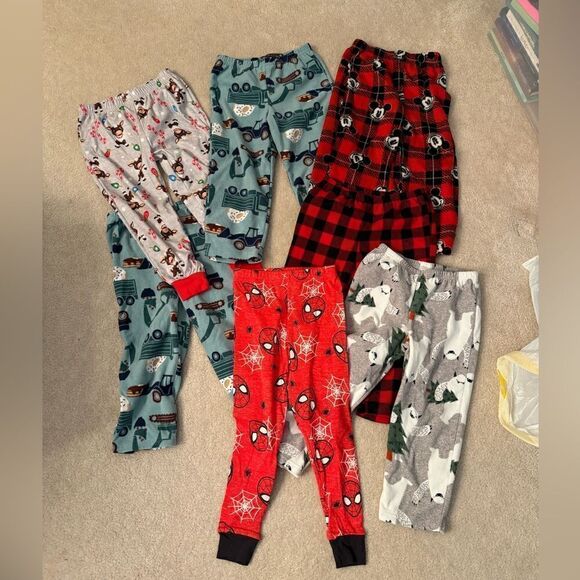 Toddler Pajama Bottoms Lot of 7 - 4T - Picture 1 of 5